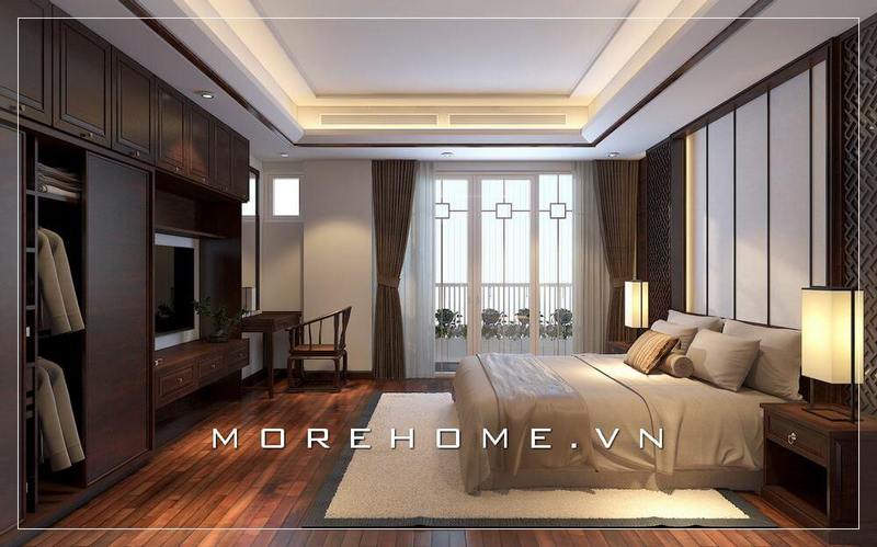 Thiết kế nội thất phòng ngủ sang trọng
